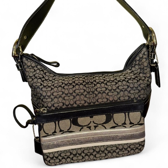 Vintage Coach Shoulder Bag & Wristlet Wallet - Picture 1 of 10